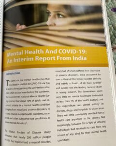 Mental Health- Covid-19 book