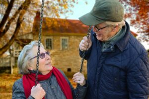 Loving couple- old