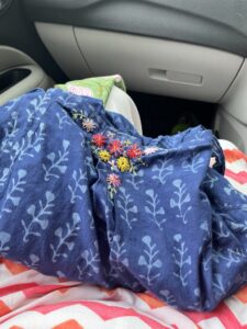 Handmade-cloth-bag-embroideried-blue